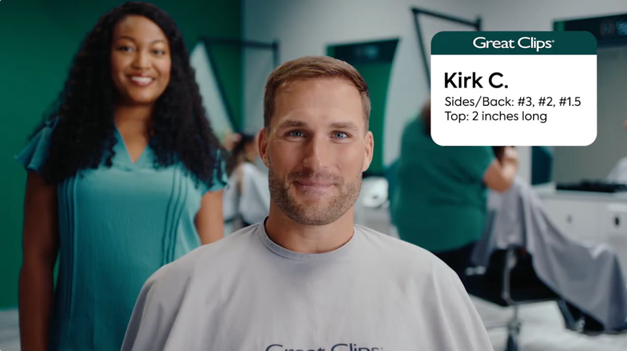 Jesse Palmer Breaks Down Kirk Cousins’ Signature Haircut with Clip Notes